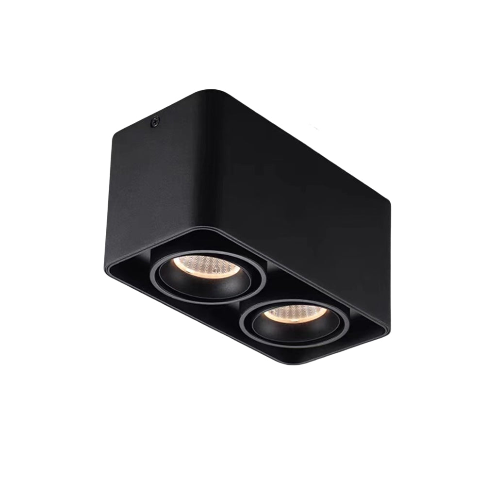 Square Surface Mounted LED Ceiling Light Fixture for Modern Interiors