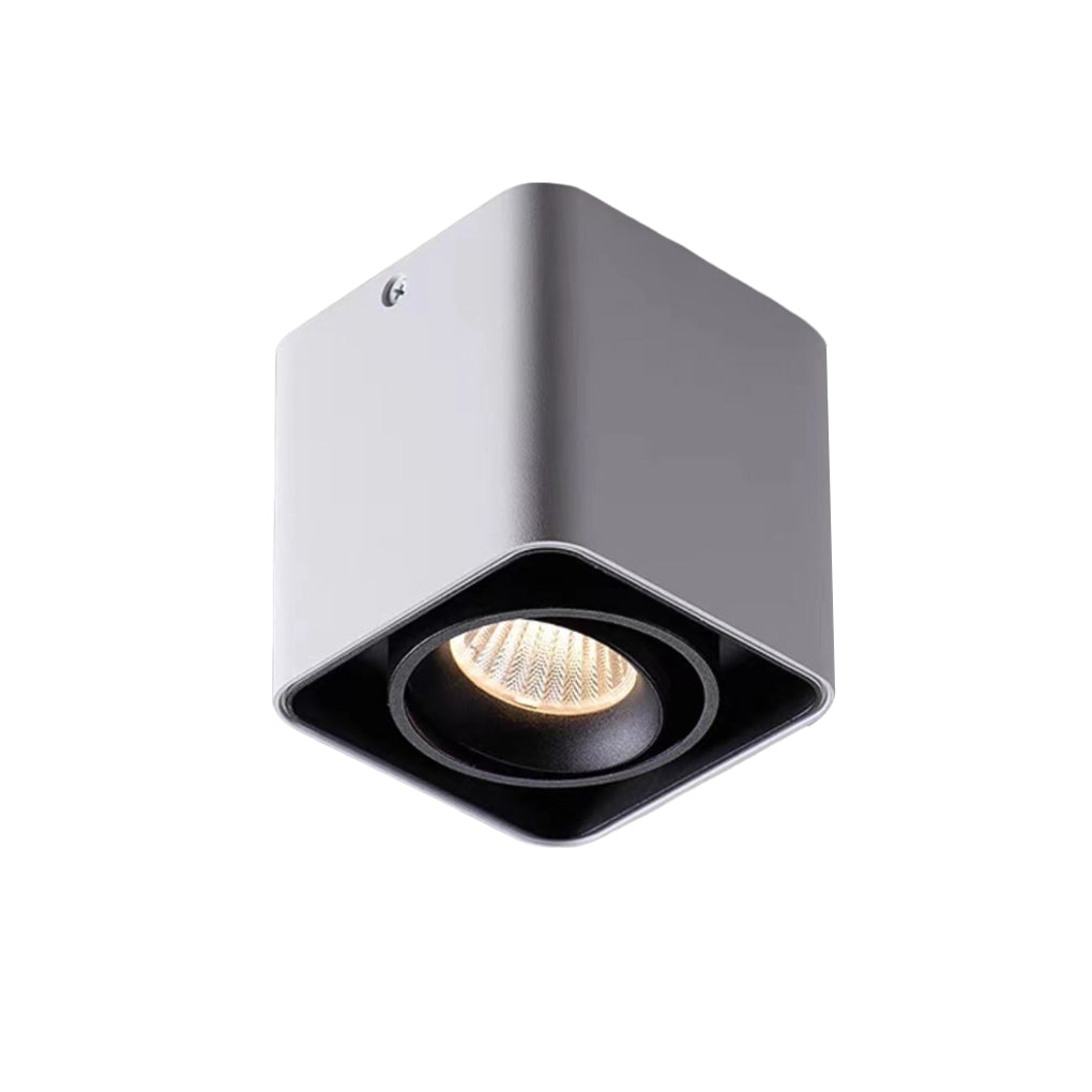 Square Surface Mounted LED Ceiling Light Fixture for Modern Interiors