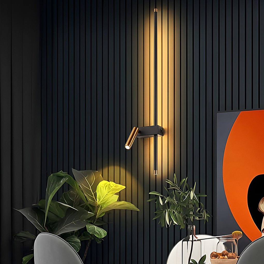 Adjustable Spotlight Dual Light LED Wall Sconce for Contemporary Decor