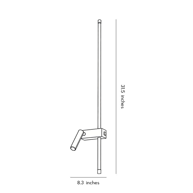 Adjustable Spotlight Dual Light LED Wall Sconce for Contemporary Decor