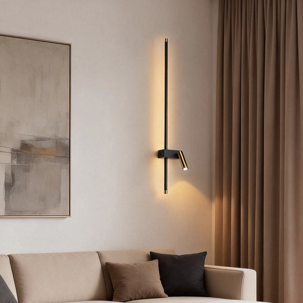 Adjustable Spotlight Dual Light LED Wall Sconce for Contemporary Decor