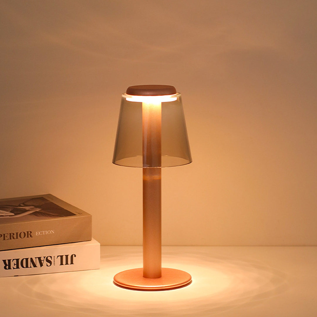 Modern Minimalist USB Adjustable Table Lamp in Sleek Black Metal for Desk