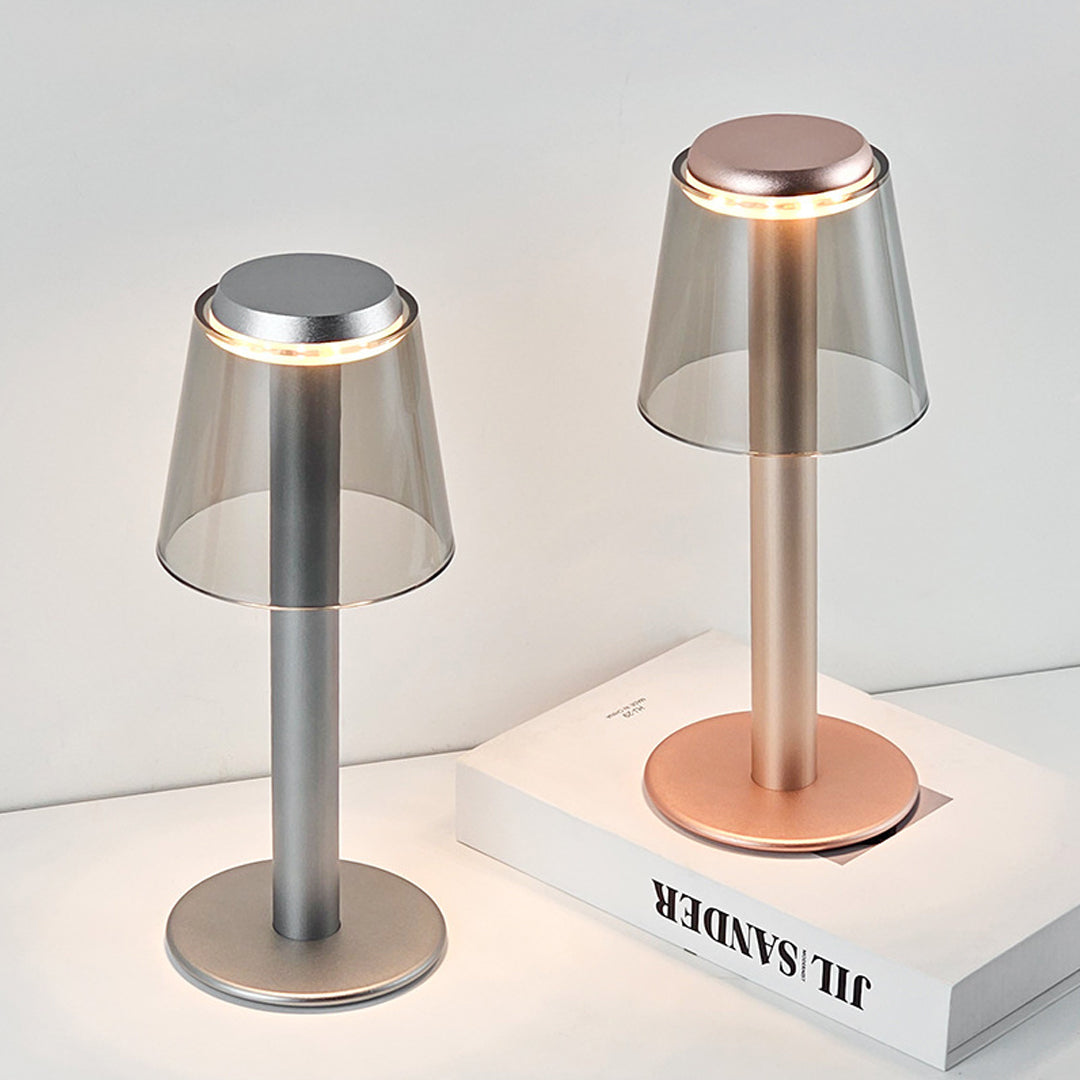 Modern Minimalist USB Adjustable Table Lamp in Sleek Black Metal for Desk
