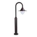 Minimalist Black Metal LED Garden Path Light for Outdoor Elegance