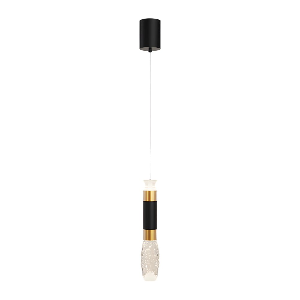 Sleek Silver Aluminum LED Pendant Light for Kitchen Dining Room Lighting
