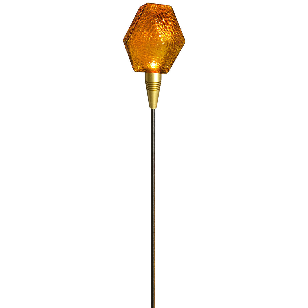 Elegant White LED Diamond Pathway Light for Outdoor Garden Walkway