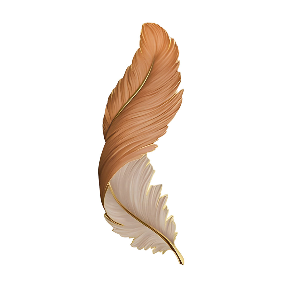 Modern White Feather LED Wall Lamp for Luxury Living Room Decor