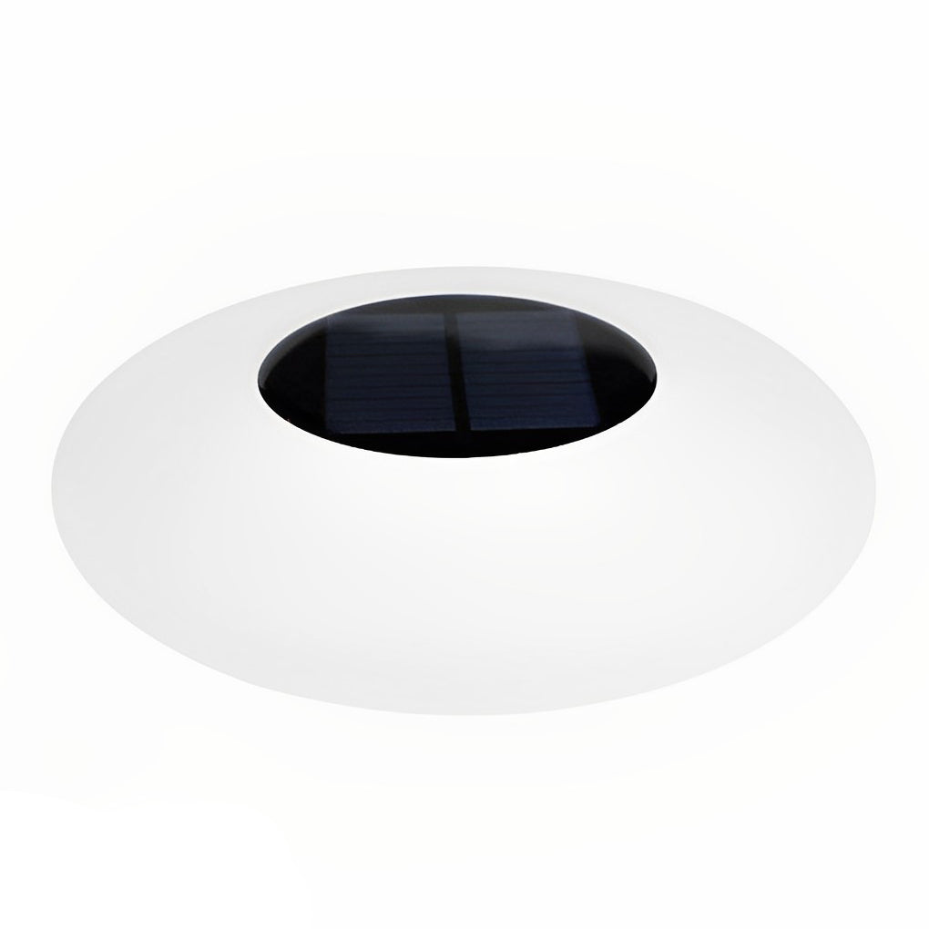 Solar-Powered RGB Floating Pond Light - White Waterproof LED Fixture