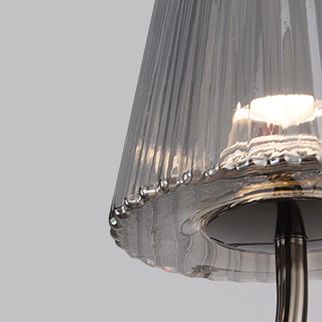Elegant Minimalist Black LED Table Lamps for Modern Living Room Decor