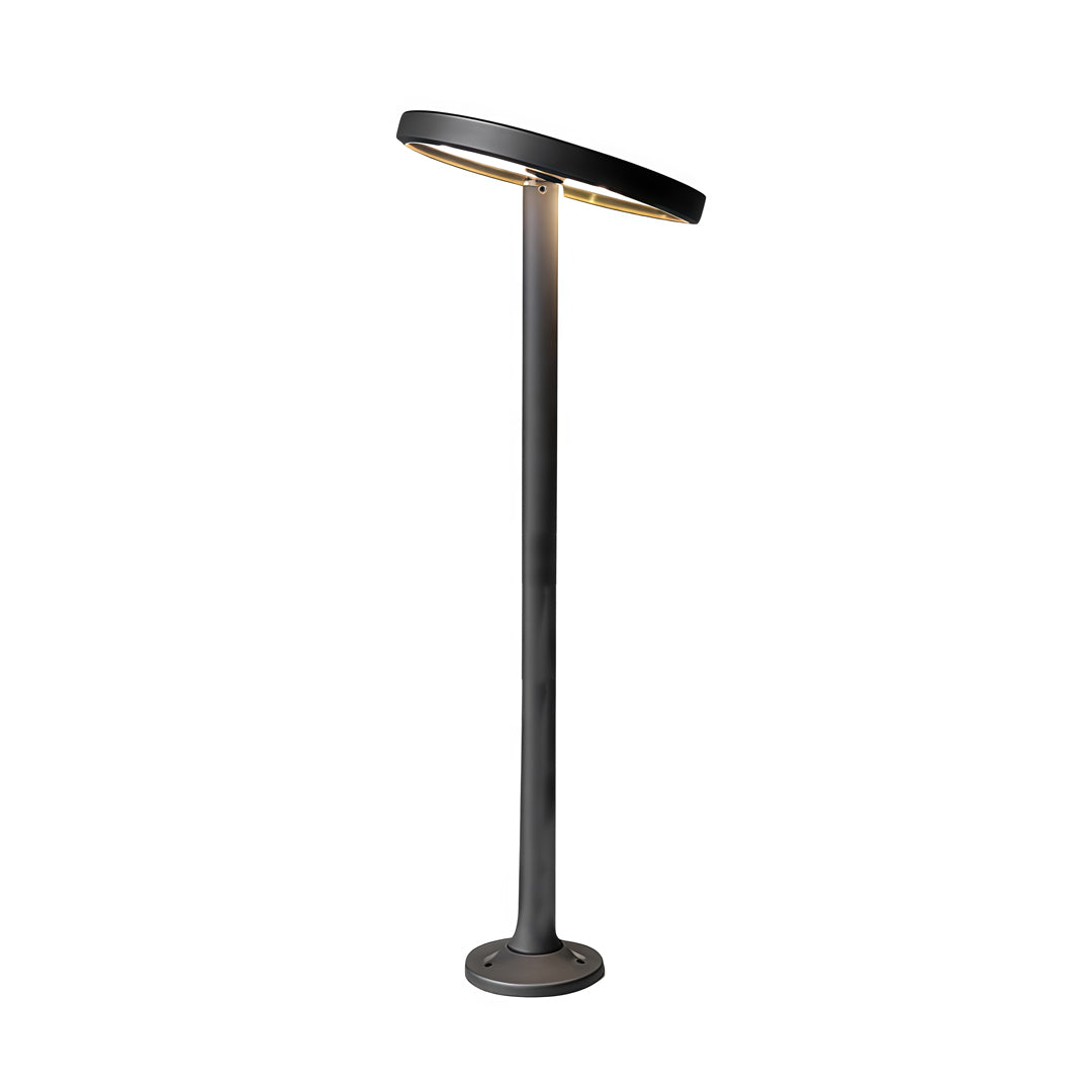 Modern Waterproof LED Path Lights in Black for Outdoor Landscape Design