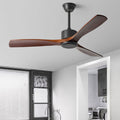 Modern White Remote Control Ceiling Fan with Adjustable Speed for Living Room