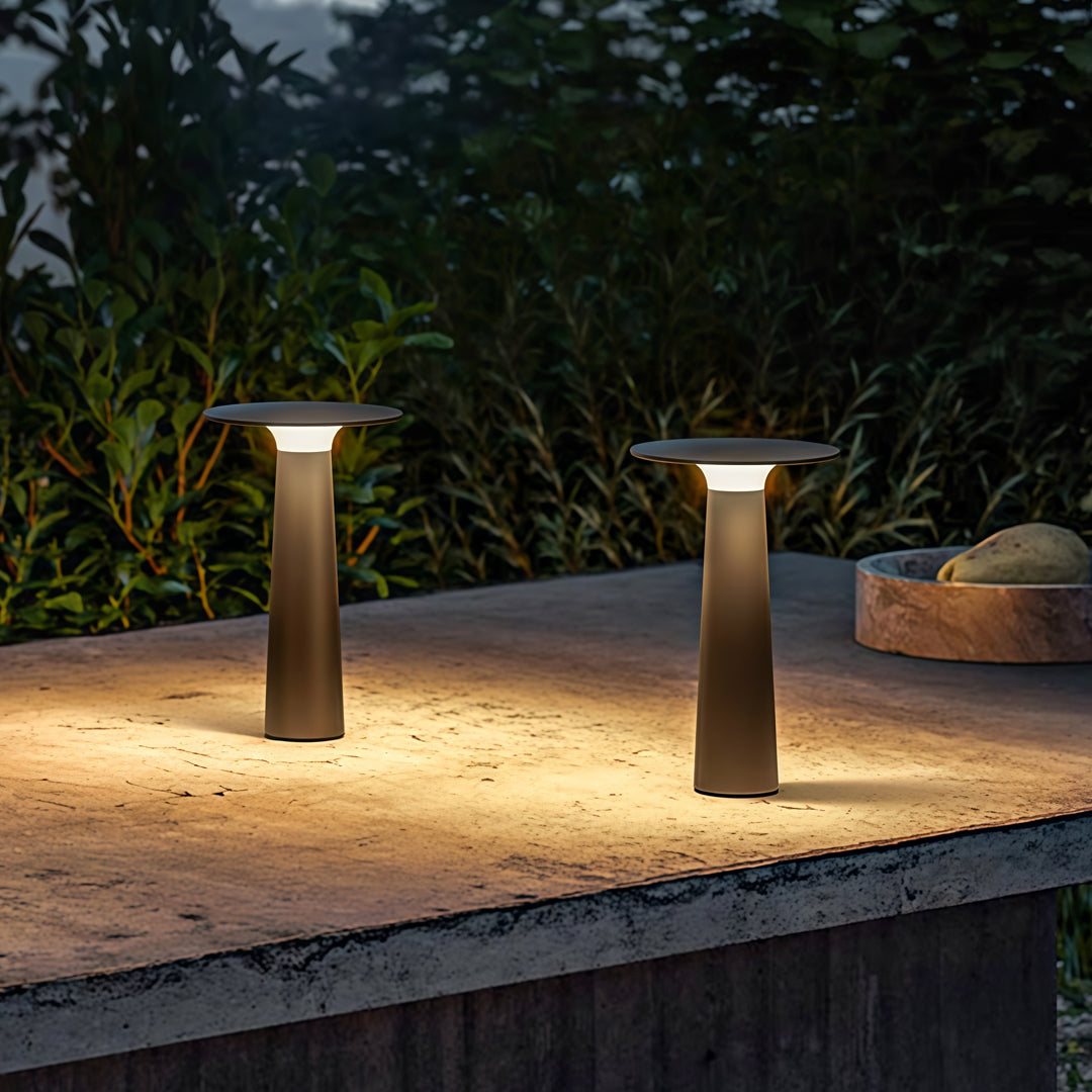 Waterproof Modern LED Outdoor Table Lamp for Garden and Patio Decor