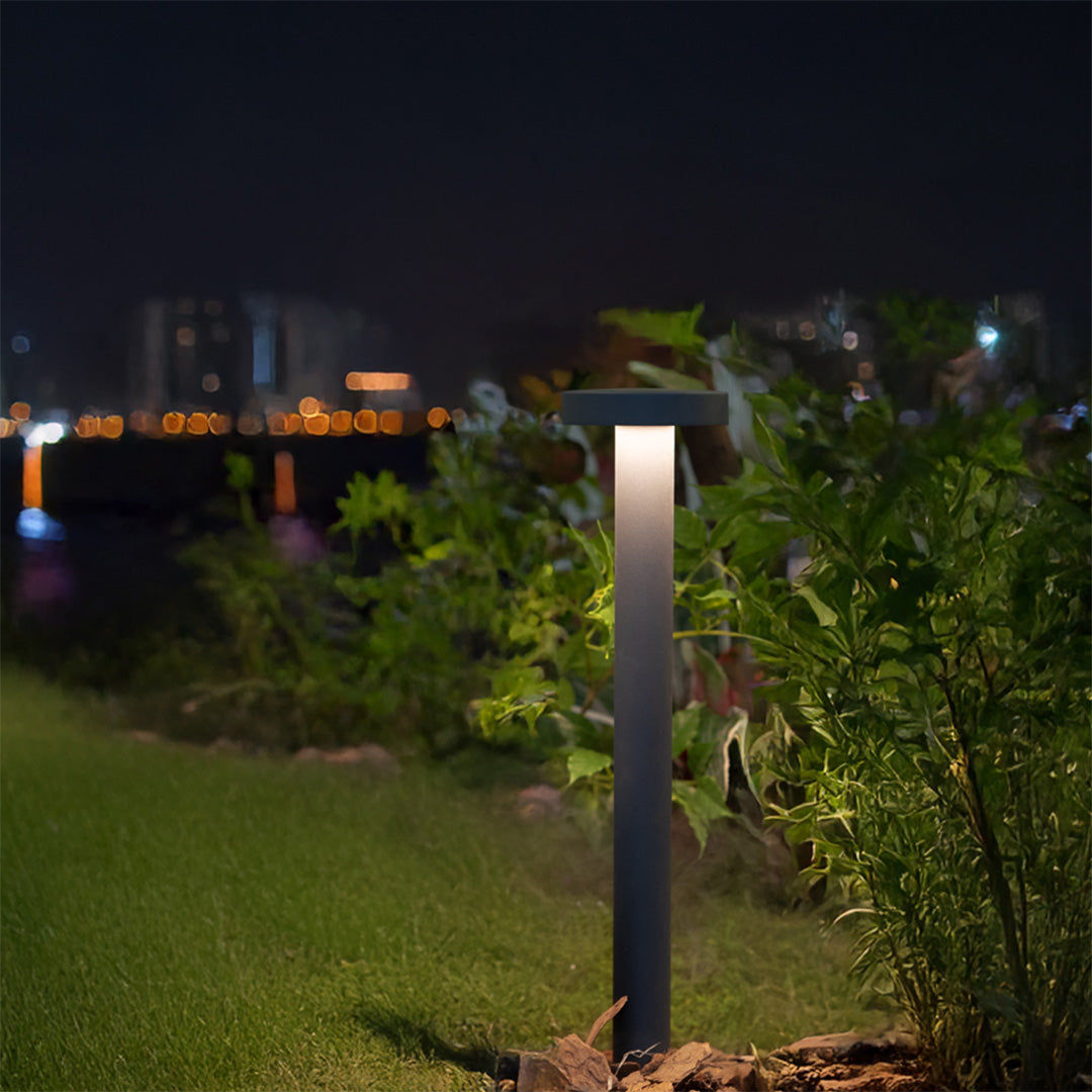 Waterproof LED Landscape Path Lights - Modern Stainless Steel Outdoor Lighting
