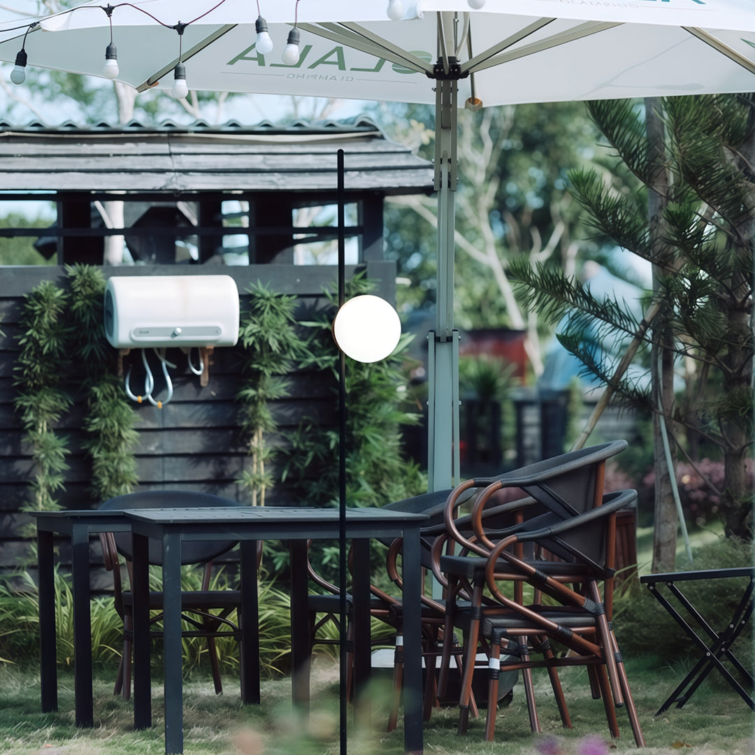 Modern Minimalist Outdoor Round LED Ball Light for Garden Pathways
