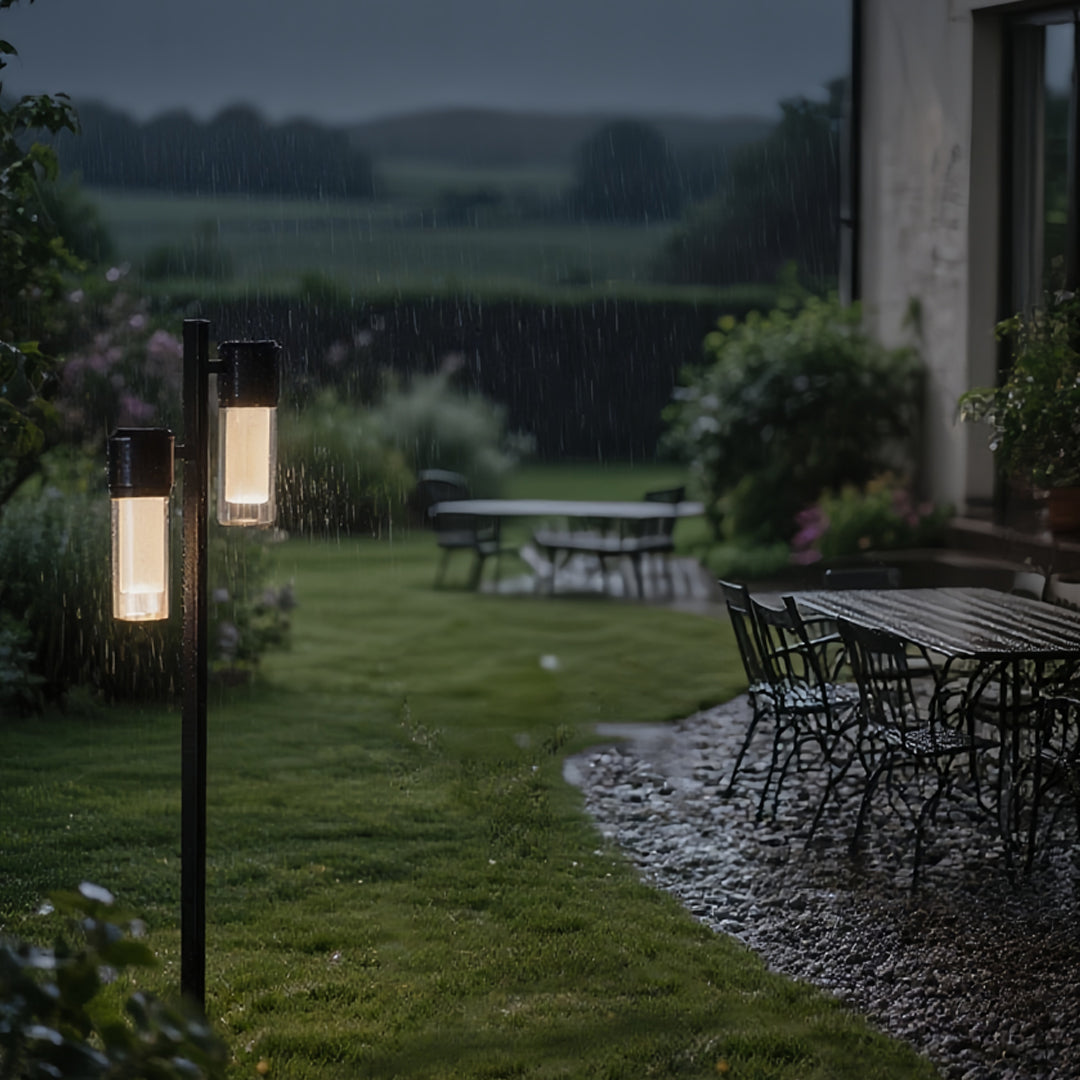 Sleek Stainless Steel LED Pathway Light for Modern Outdoor Gardens