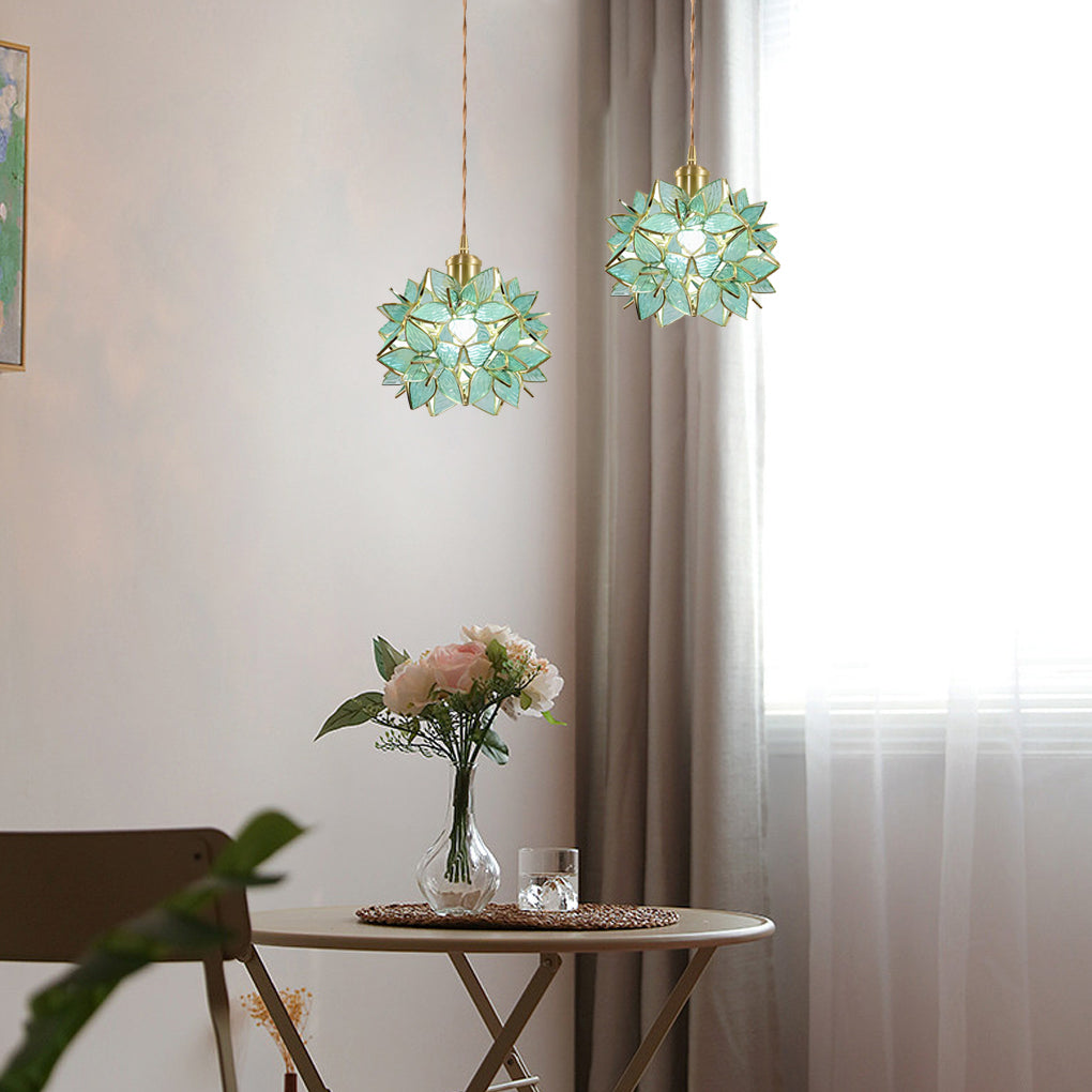 Elegant White Gardenia LED Pendant Light for Modern Dining & Living Room