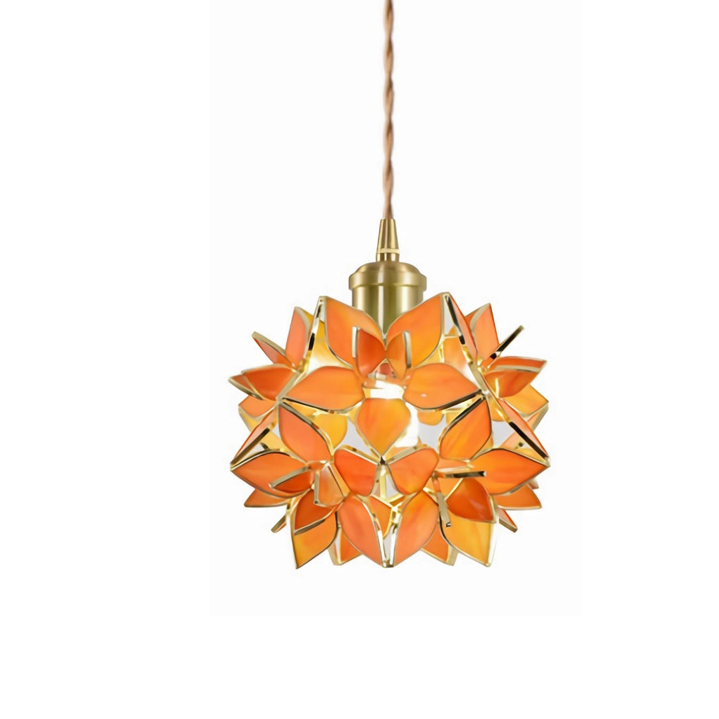 Elegant White Gardenia LED Pendant Light for Modern Dining & Living Room