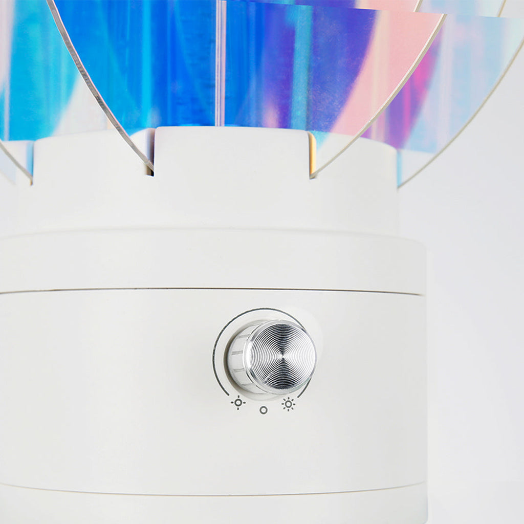 Vibrant Aluminum LED Table Lamps - Artistic Design for Modern Rooms