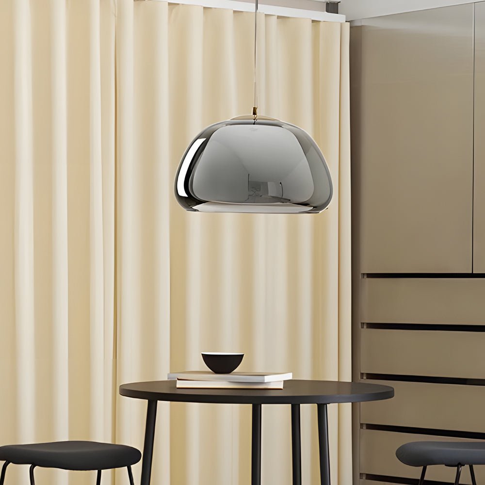 Nordic Glass Jelly Pendant Light with 3-Step Dimming for Living Room