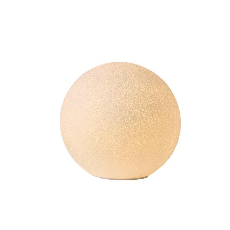 Modern Waterproof White Globe LED Pillar Light for Outdoor Spaces