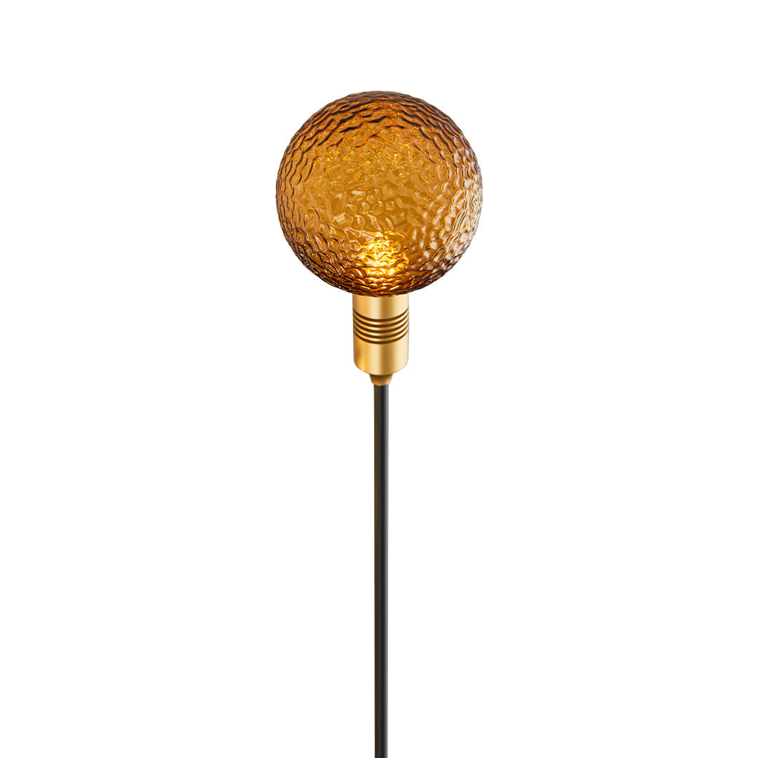 Round Reed Outdoor Landscape Accent Light - Decorative Garden Fixture