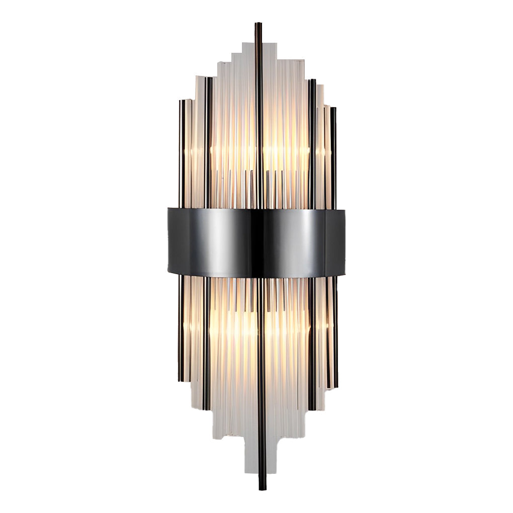 Luxury Modern Gold and Crystal LED Wall Sconces for Living Room Decor
