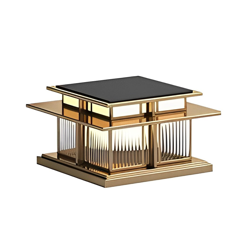 Waterproof Modern LED Porch Pillar Lights - Outdoor Decorative Fixtures