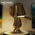 Elegant Gold Dancer Table Lamp - Modern Decorative Lighting for Living Room