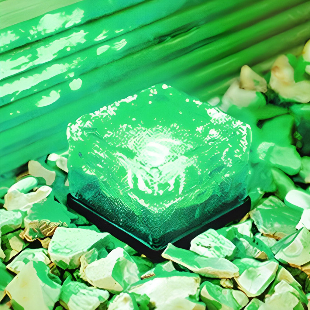 Smart Solar-Powered Outdoor Ice Cube LED Step Lights for Pathway Lighting