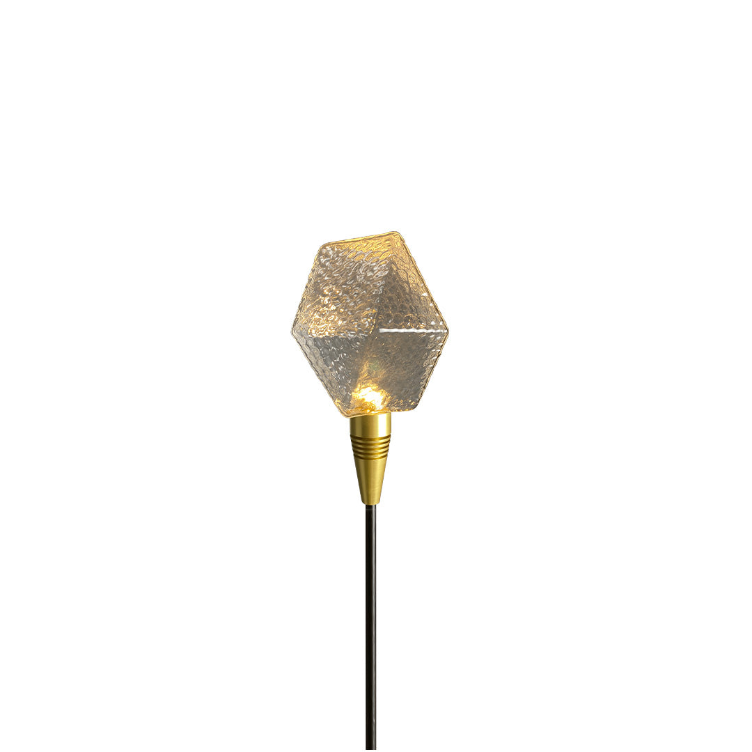 Elegant White LED Diamond Pathway Light for Outdoor Garden Walkway