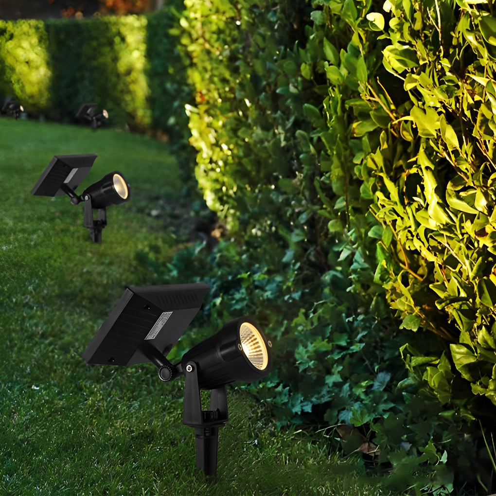 Adjustable Waterproof RGB LED Ground Spike Spotlights for Gardens & Trees