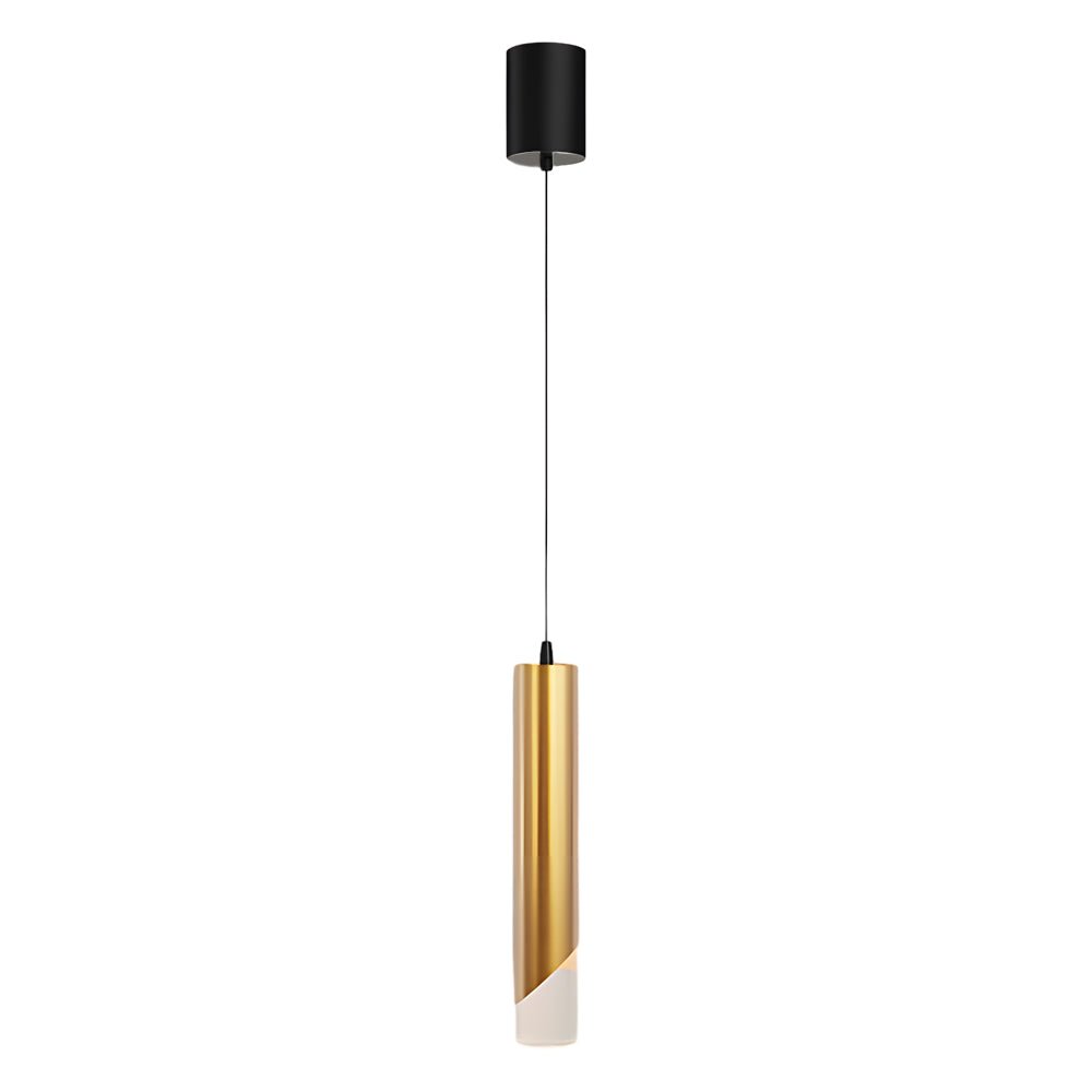 Elegant Gold LED Pendant Light with 3-Step Dimming for Modern Spaces