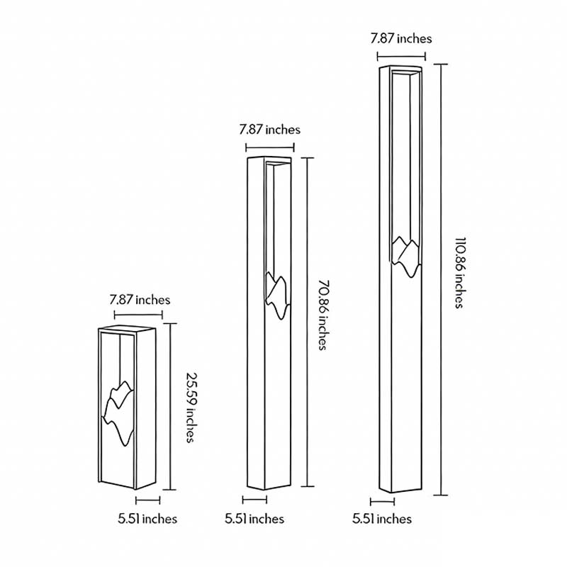 Elegant Waterproof Hollow Solar Lawn Lamp for Pathway & Landscape