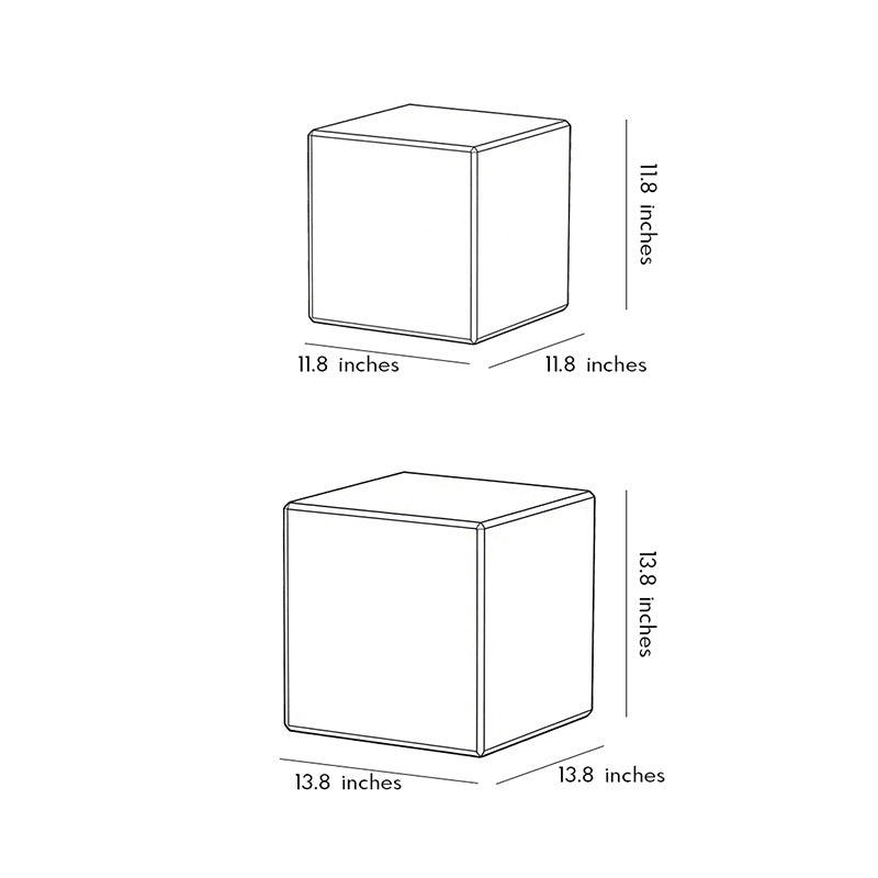 White Waterproof LED Ice Cube Outdoor Ground Lights for Stylish Exteriors