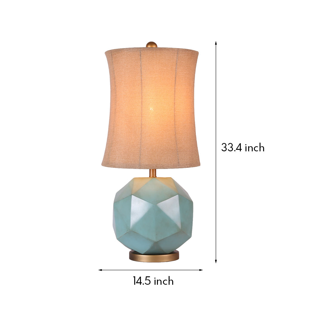 Stylish Modern Industrial Fabric Table Lamps for Living Room Decor