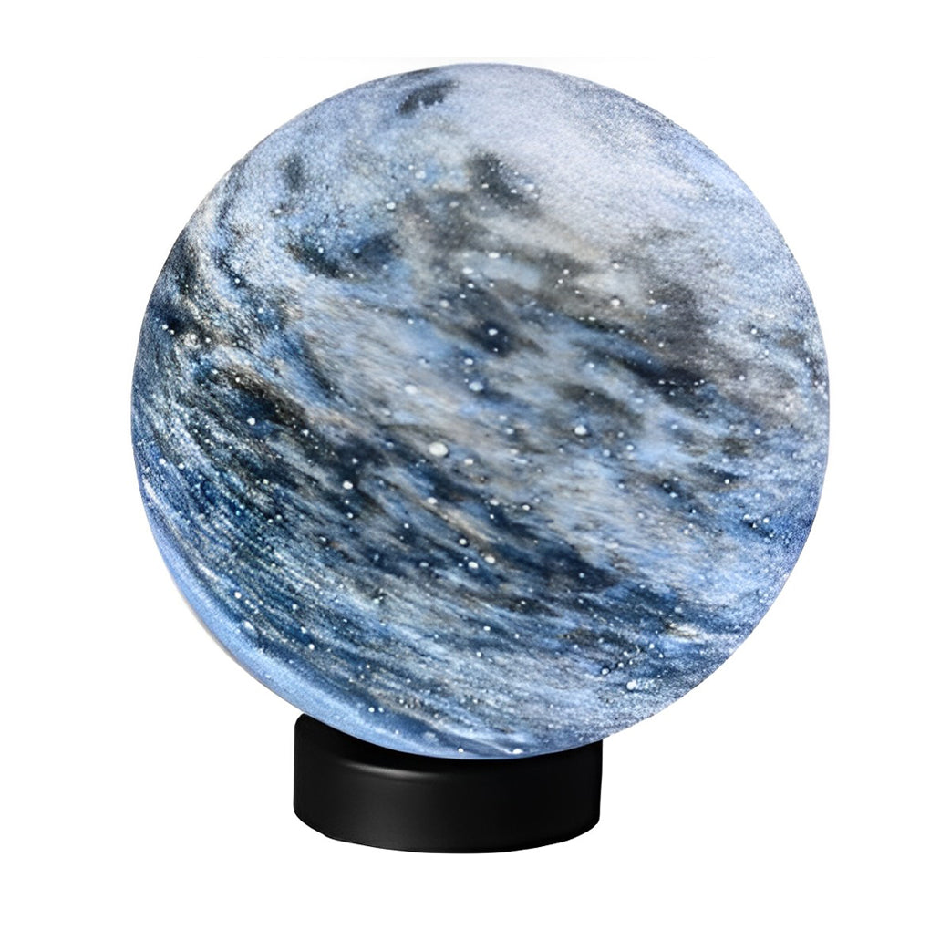Contemporary White Globe Pillar Light Fixture for Outdoor Fencing