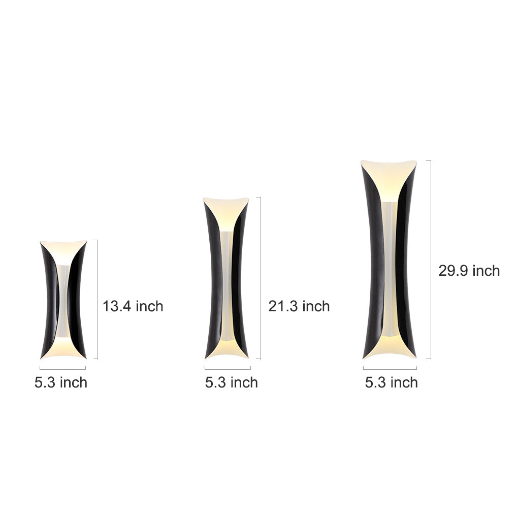 Nordic Minimalist LED Wall Sconce Light Fixture for Indoor Spaces