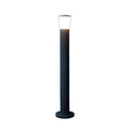 Modern Black Waterproof Industrial Bollard Lights for Outdoor Spaces