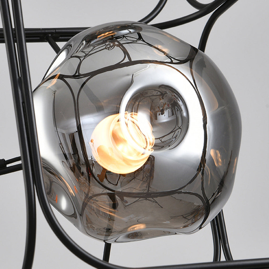 Stylish White LED Eye-Care Cube Table Lamp for Modern Home Decor