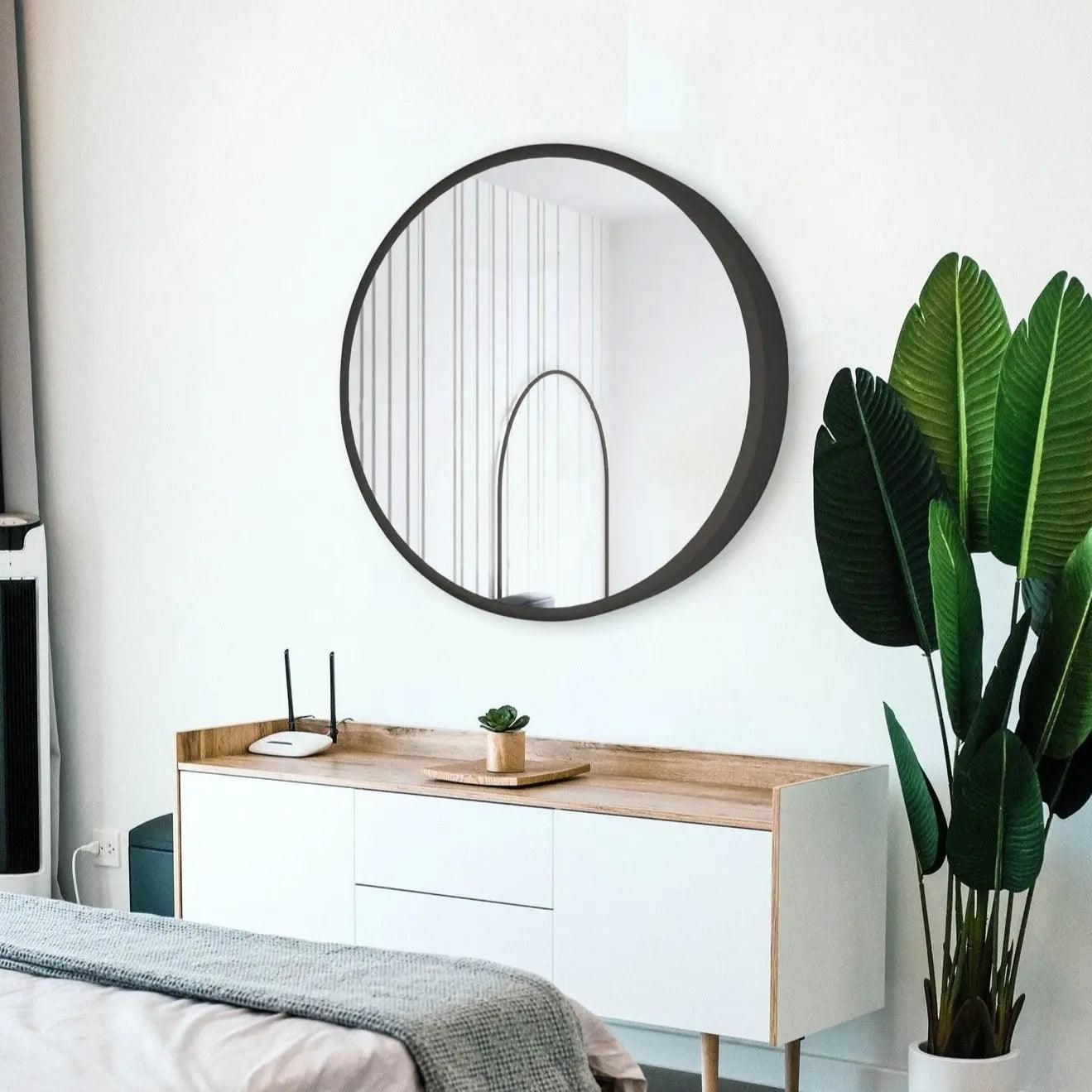 Stylish Infinity 360 LED Mirror with Silver Finish for Home Decor