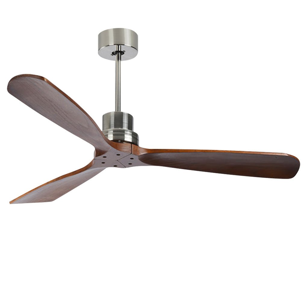 Smart LED Ceiling Fan Lamp with Remote, Modern White Finish for Living Room