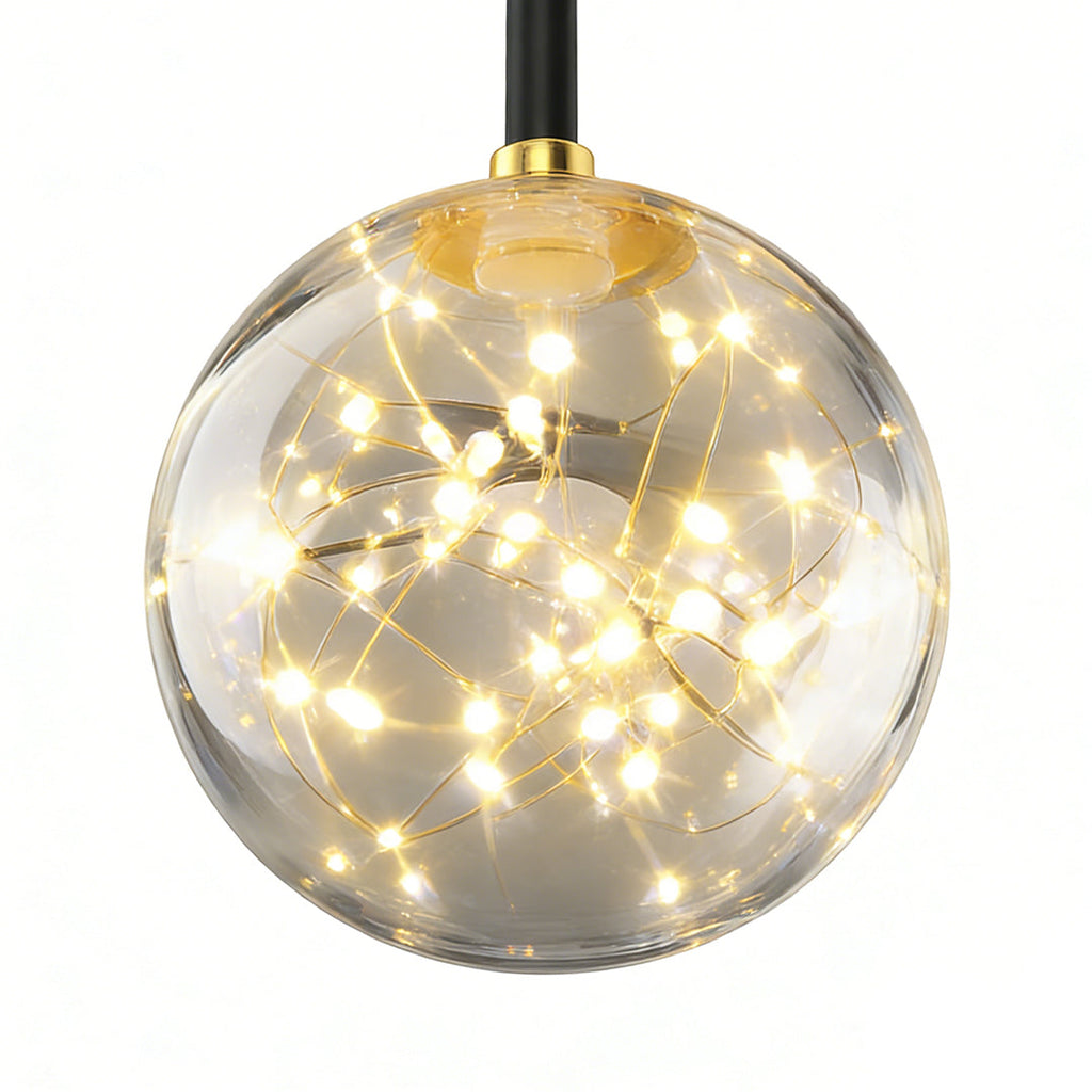 Modern Luxury Invisible Blade LED Ceiling Fan Light for Living Room