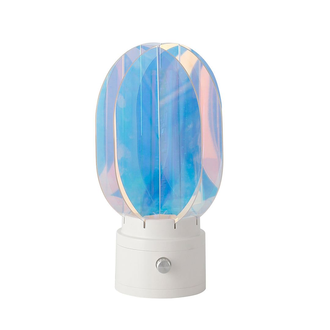 Vibrant Aluminum LED Table Lamps - Artistic Design for Modern Rooms
