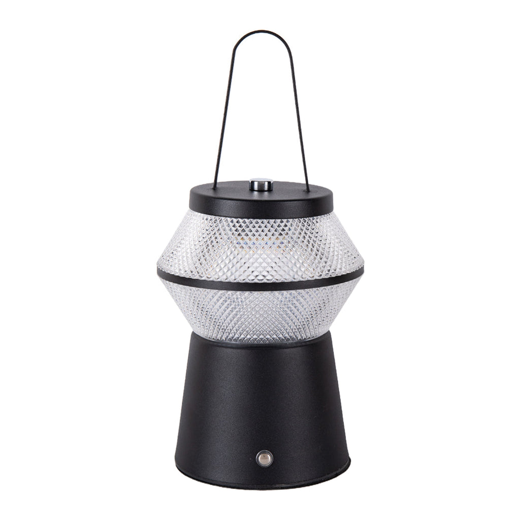 Elegant Solar-Powered LED Lantern with UV Mosquito Repellent for Patio