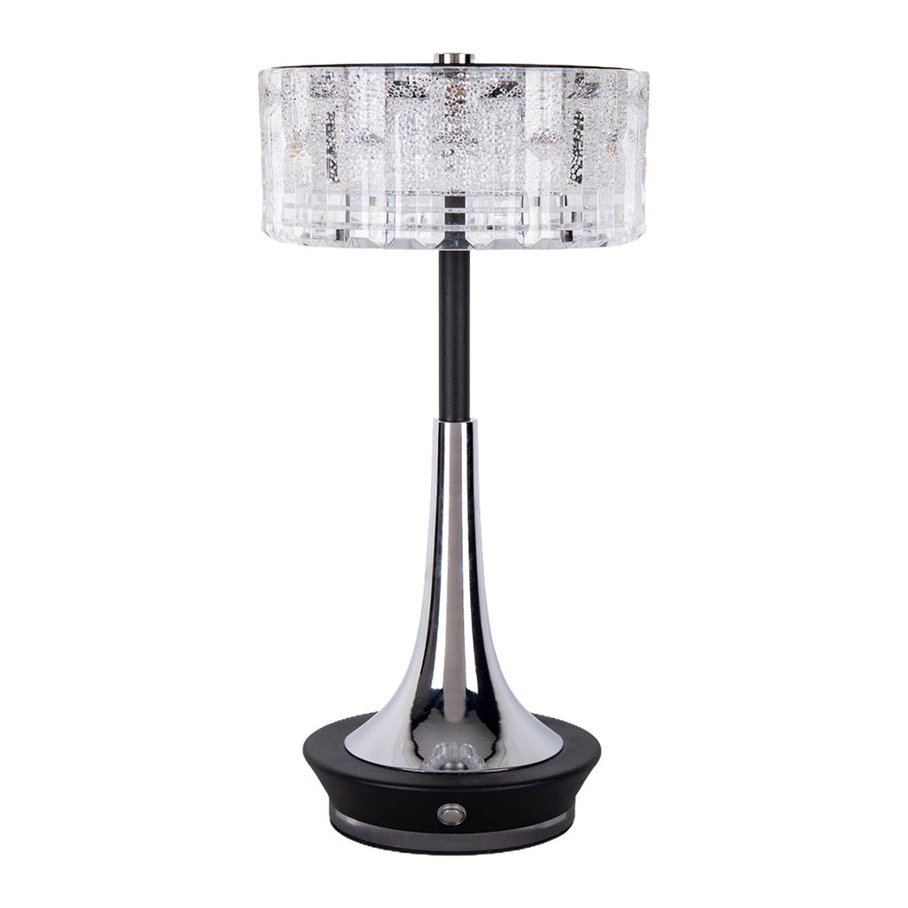 Portable Cordless Mushroom LED Table Lamp in Warm White for Modern Decor