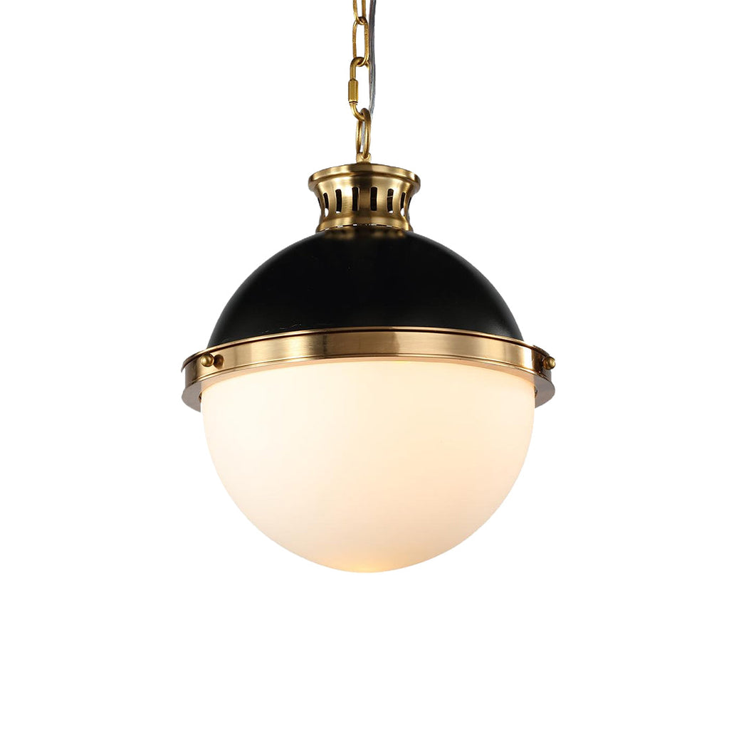 Elegant Glass Globe Ball Pendant Light for Modern Dining Room Ceiling
