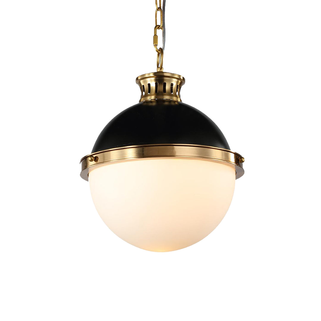 Elegant Glass Globe Ball Pendant Light for Modern Dining Room Ceiling