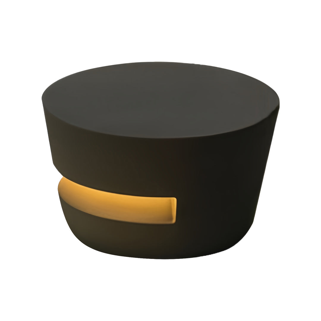 Sleek Black Minimalist Pathway Lights for Outdoor Lawn and Garden Use