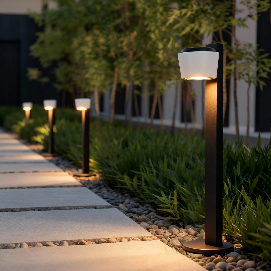 Modern Minimalist Aluminum Pathway Lights for Outdoor Garden Decoration