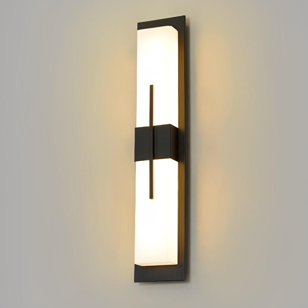 Stylish Gray Waterproof Large Outdoor Wall Light Fixture for Patios